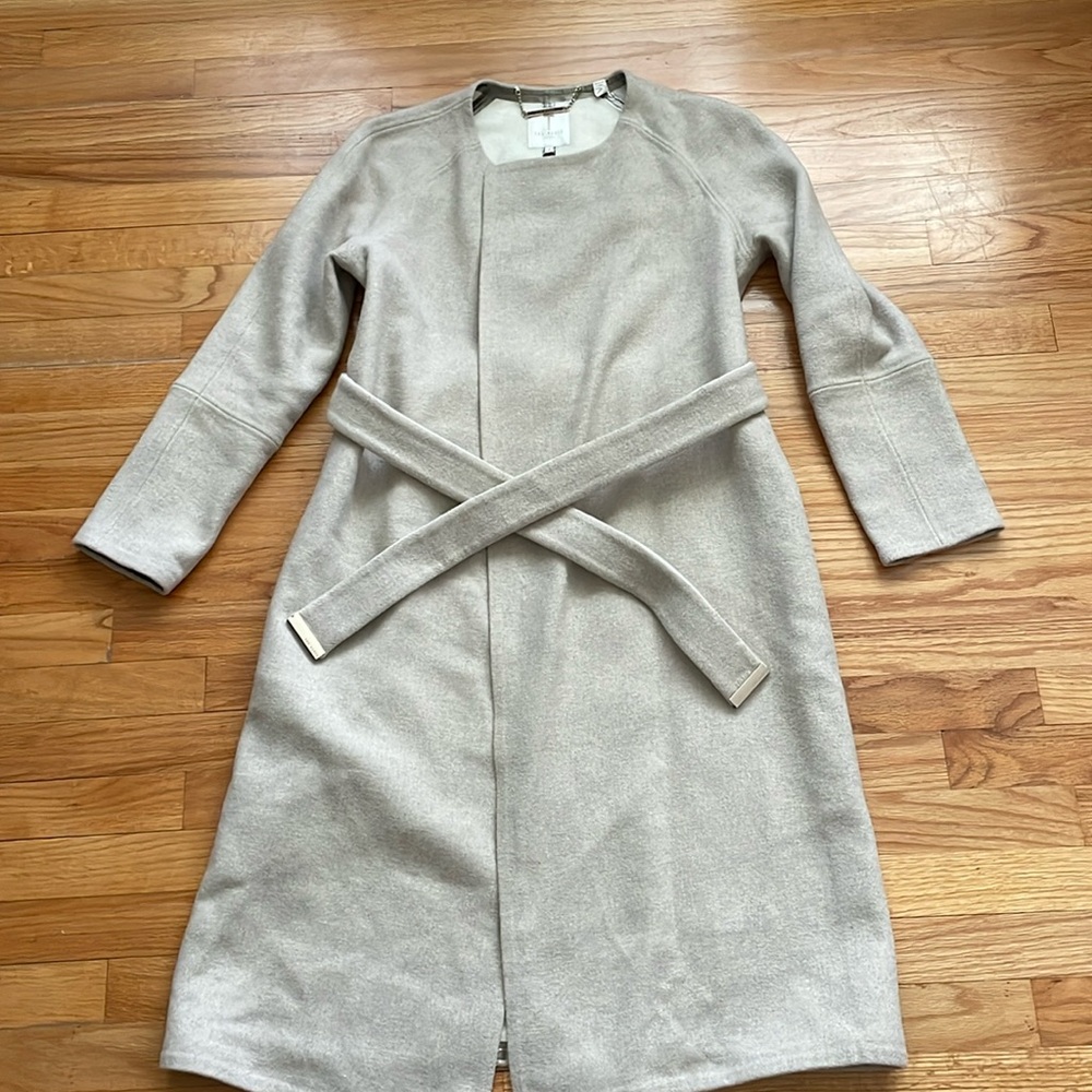 TED BAKER ‎ Wrap Coat 2